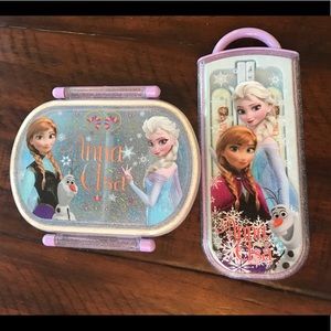Frozen lunch box set